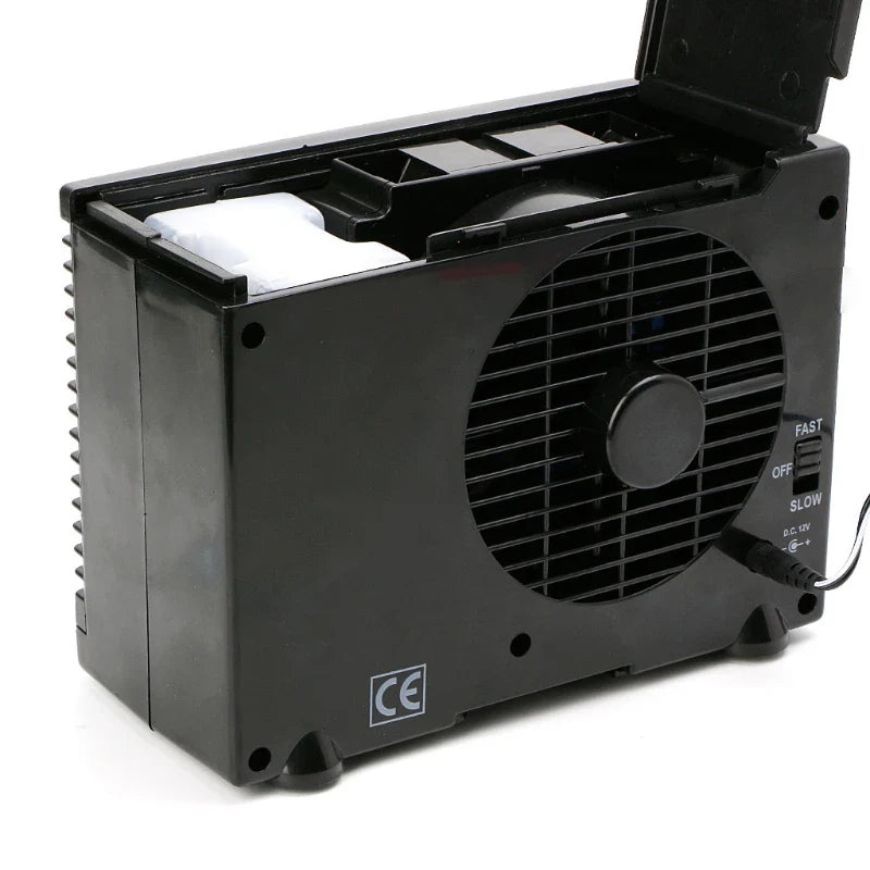 Adjustable 12V Car Air Conditioner Fan